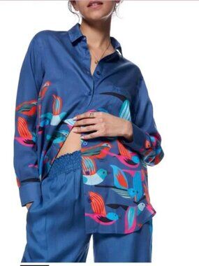 NWT THE KIT Zoe Shirt Adriatic Trek Women's Size 2X